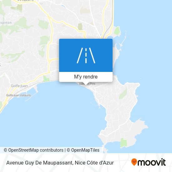 Avenue Guy De Maupassant plan
