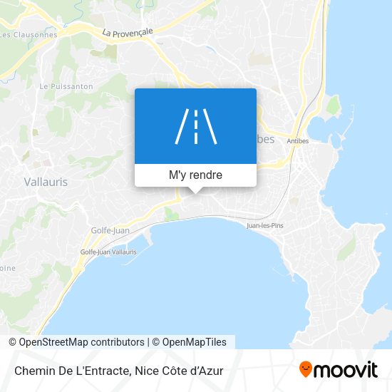 Chemin De L'Entracte plan