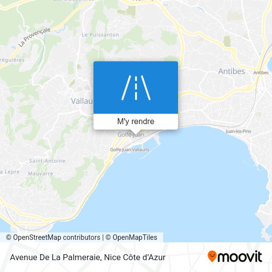Avenue De La Palmeraie plan