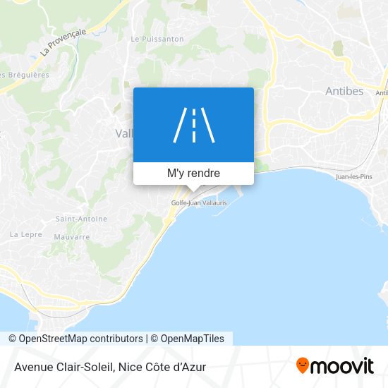 Avenue Clair-Soleil plan