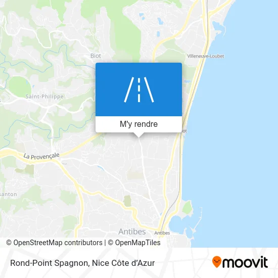 Rond-Point Spagnon plan