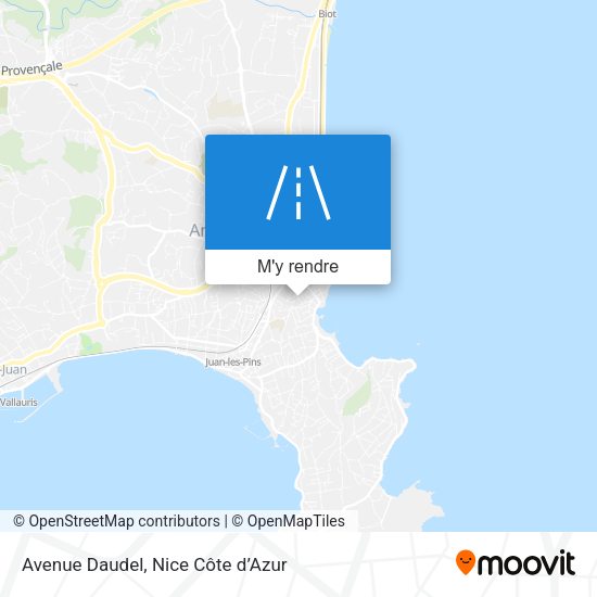 Avenue Daudel plan
