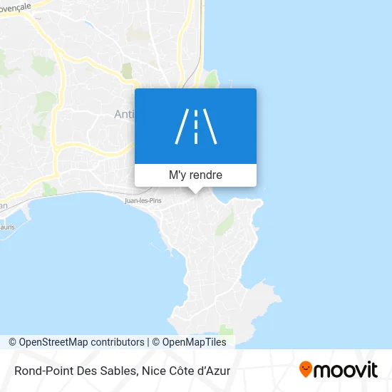 Rond-Point Des Sables plan