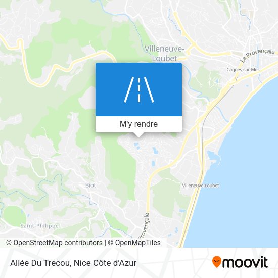 Allée Du Trecou plan