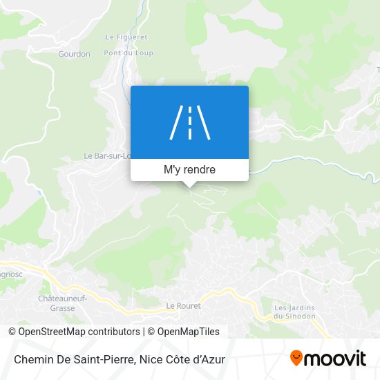 Chemin De Saint-Pierre plan