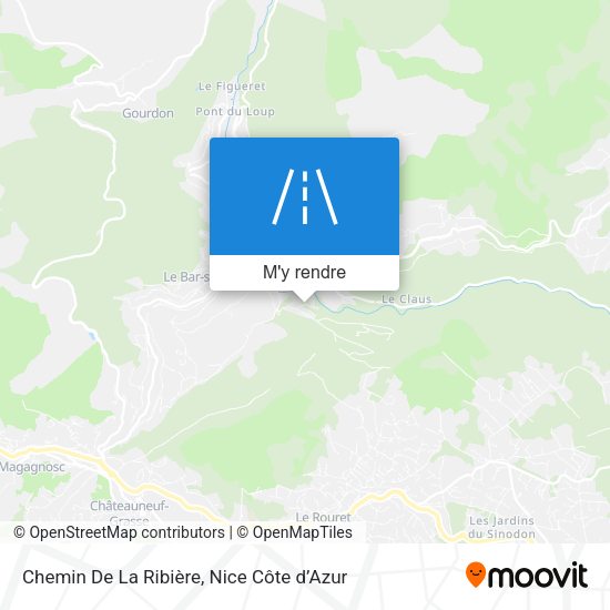 Chemin De La Ribière plan