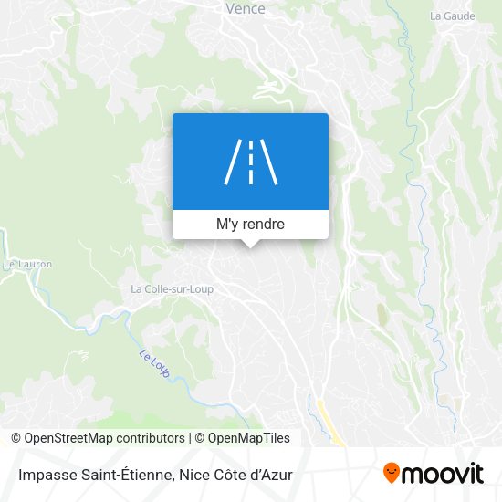 Impasse Saint-Étienne plan