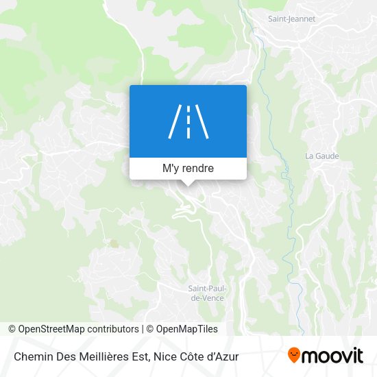 Chemin Des Meillières Est plan