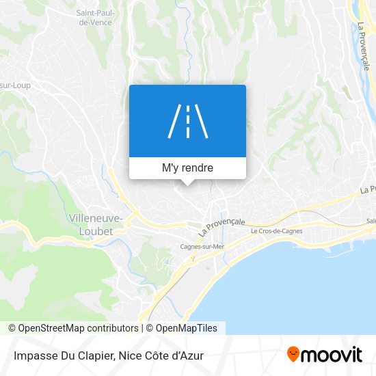 Impasse Du Clapier plan