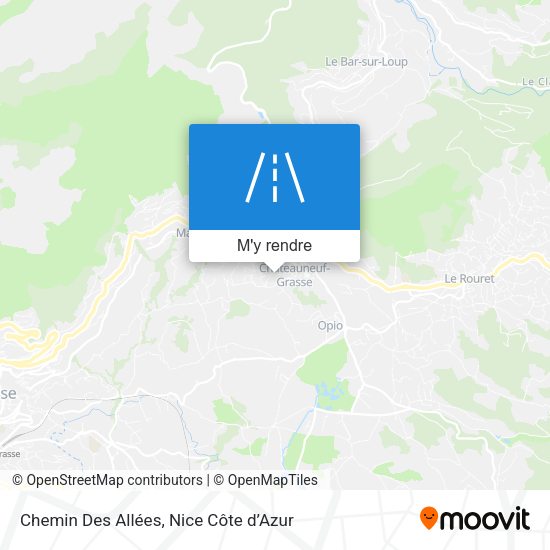 Chemin Des Allées plan