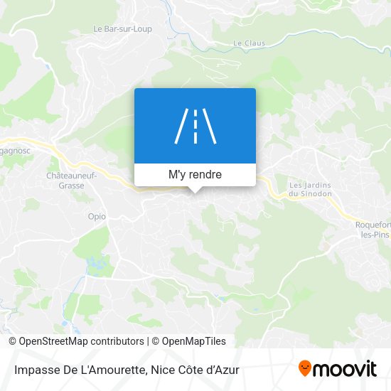 Impasse De L'Amourette plan
