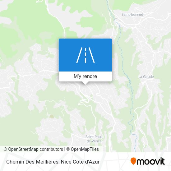 Chemin Des Meillières plan