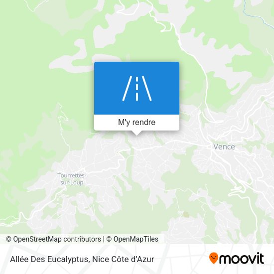 Allée Des Eucalyptus plan
