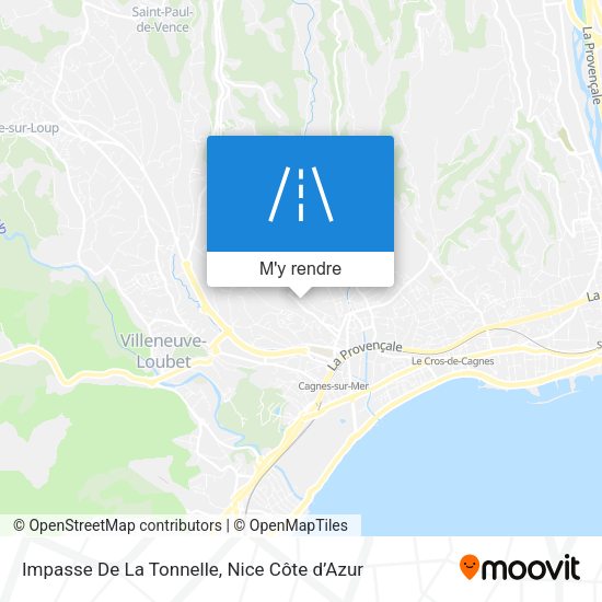Impasse De La Tonnelle plan
