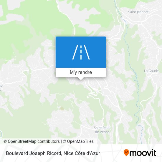 Boulevard Joseph Ricord plan