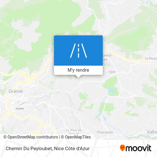Chemin Du Peyloubet plan