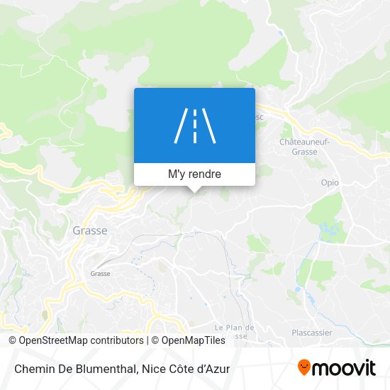 Chemin De Blumenthal plan