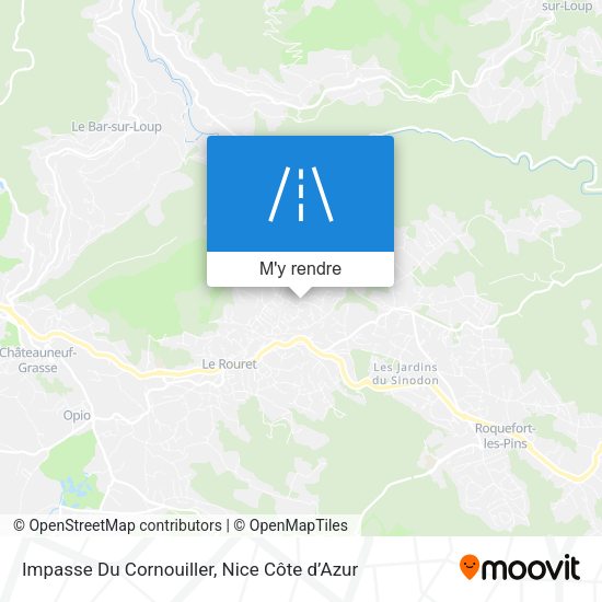 Impasse Du Cornouiller plan