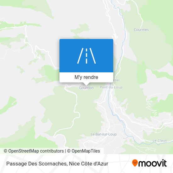 Passage Des Scornaches plan