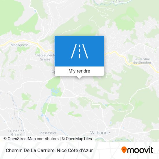 Chemin De La Carrière plan