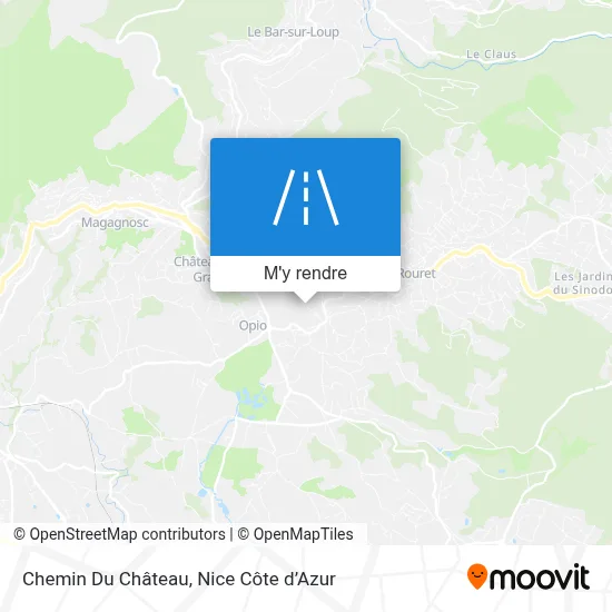 Chemin Du Château plan