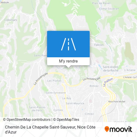 Chemin De La Chapelle Saint-Sauveur plan