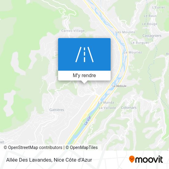 Allée Des Lavandes plan