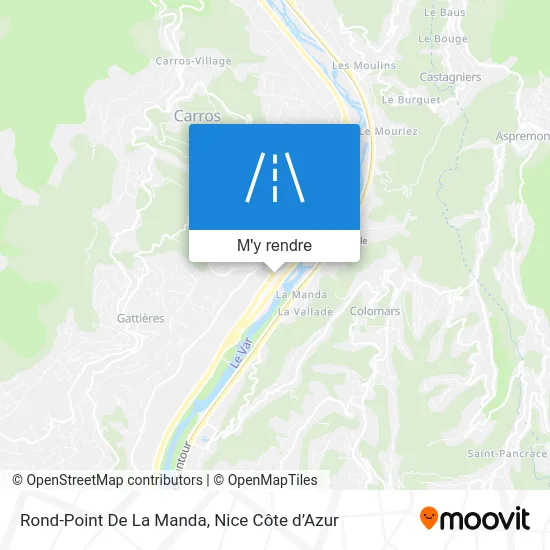 Rond-Point De La Manda plan