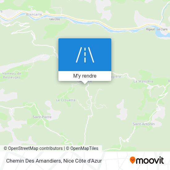 Chemin Des Amandiers plan
