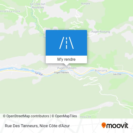 Rue Des Tanneurs plan