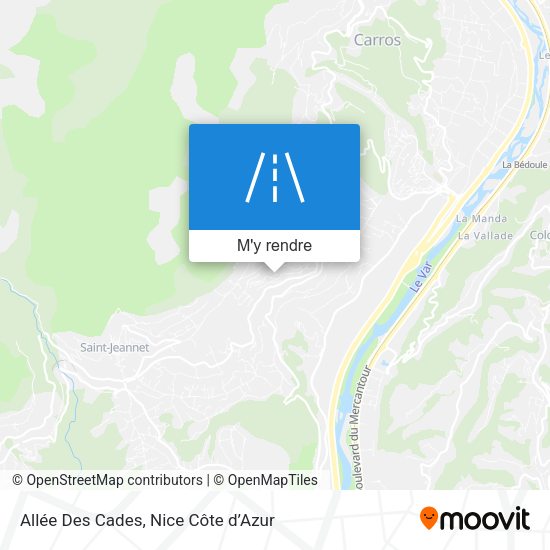 Allée Des Cades plan