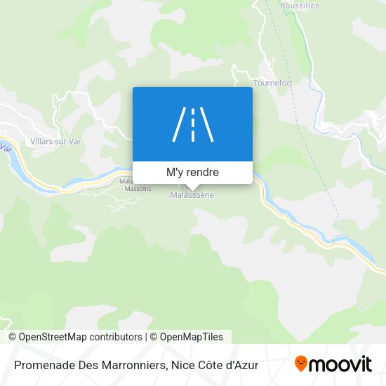 Promenade Des Marronniers plan