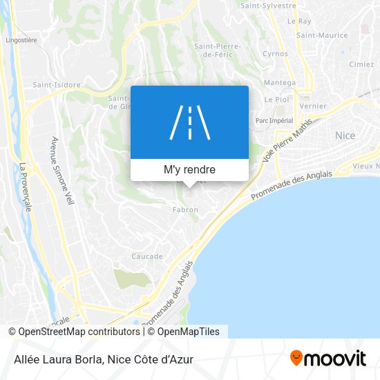 Allée Laura Borla plan
