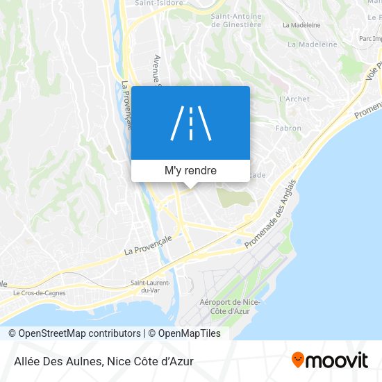 Allée Des Aulnes plan
