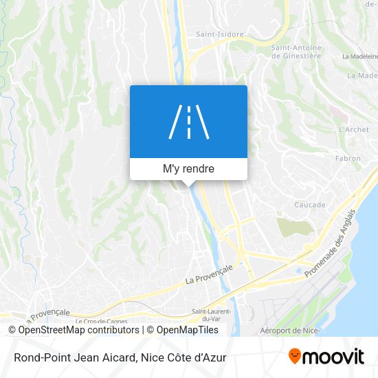 Rond-Point Jean Aicard plan