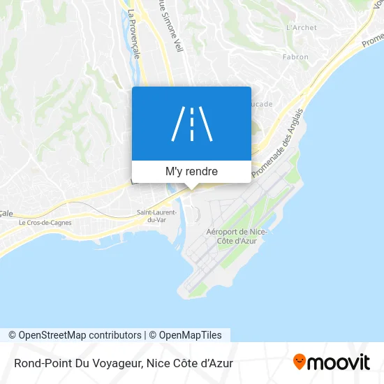 Rond-Point Du Voyageur plan