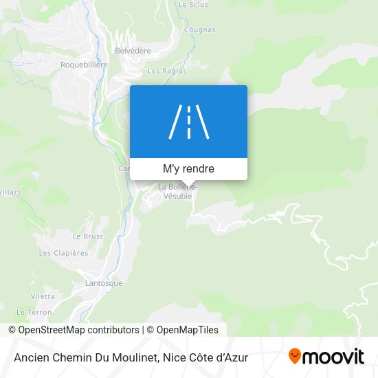 Ancien Chemin Du Moulinet plan