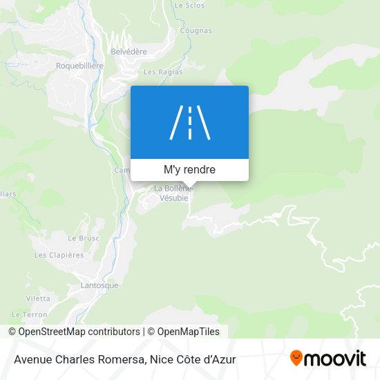 Avenue Charles Romersa plan