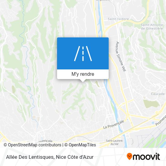 Allée Des Lentisques plan