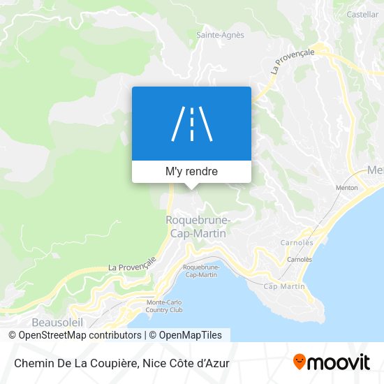 Chemin De La Coupière plan