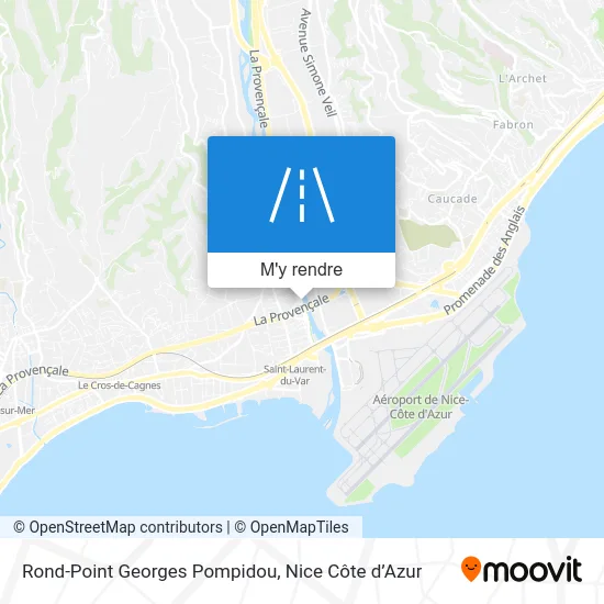 Rond-Point Georges Pompidou plan