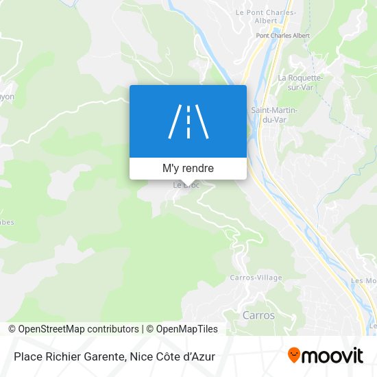 Place Richier Garente plan