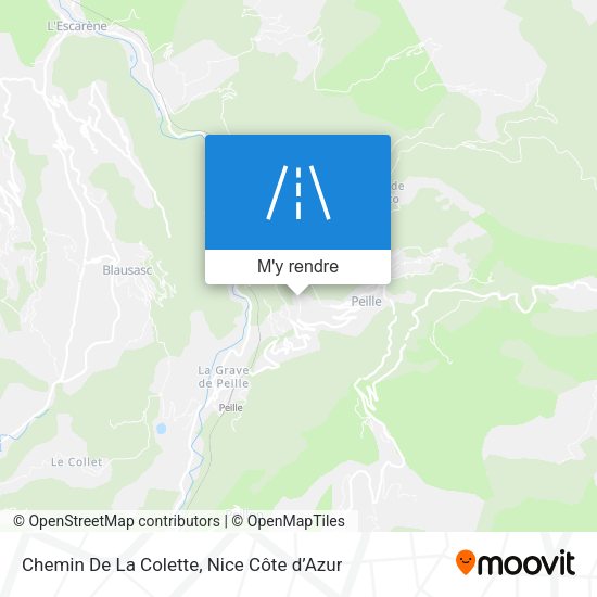 Chemin De La Colette plan