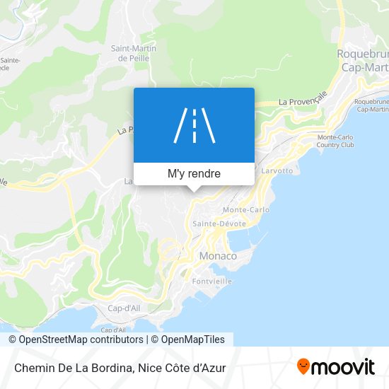 Chemin De La Bordina plan