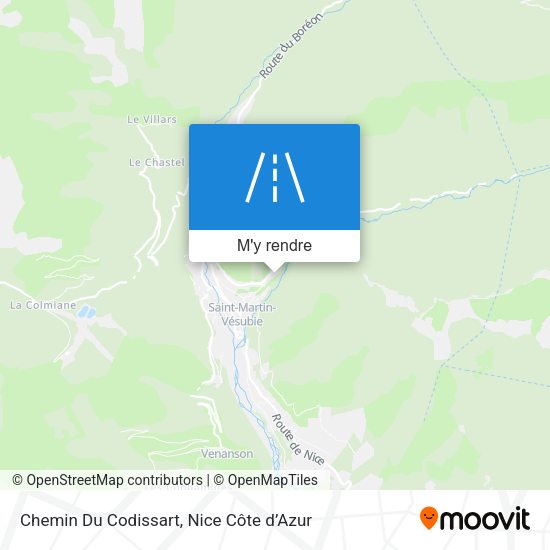 Chemin Du Codissart plan