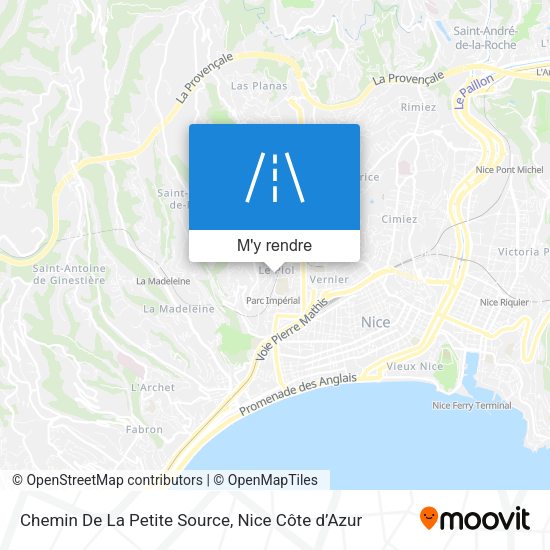 Chemin De La Petite Source plan