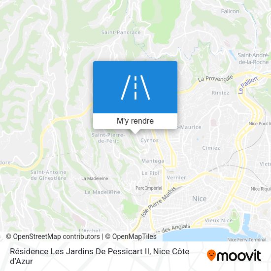Résidence Les Jardins De Pessicart II plan
