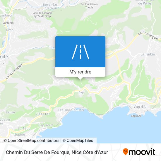 Chemin Du Serre De Fourque plan