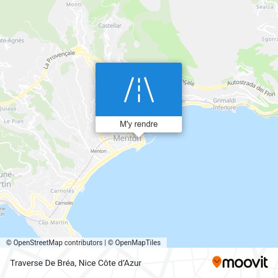Traverse De Bréa plan