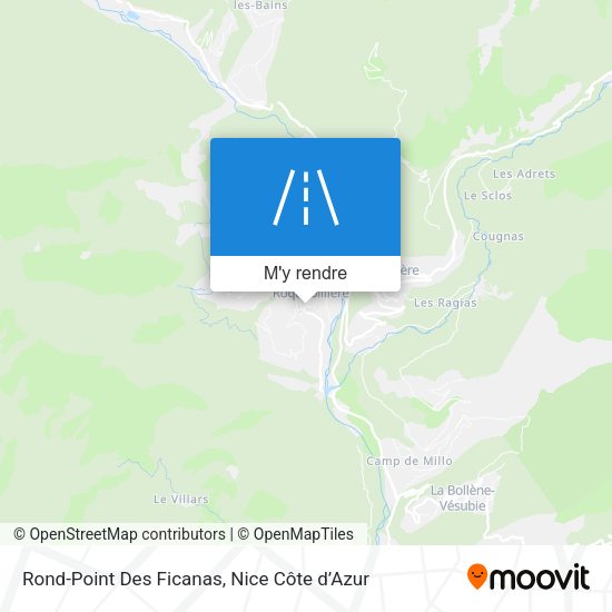 Rond-Point Des Ficanas plan